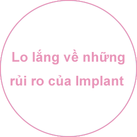 Lo lắng về những rủi ro của Implant 