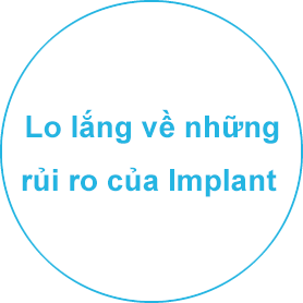 Lo lắng về những rủi ro của Implant 